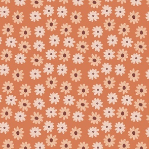 Simply Spring- Orange Floral