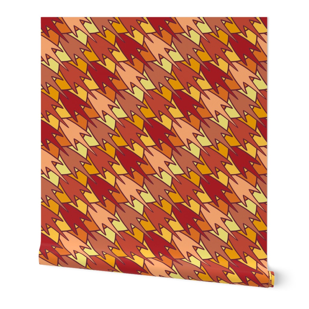 Pinecone Houndstooth Woolflower Small 
