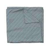 Pinecone Houndstooth Pewter and Sky Small  