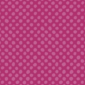 Brushed Polka Dots Bubble Gum b1316f and Peony bf6493 