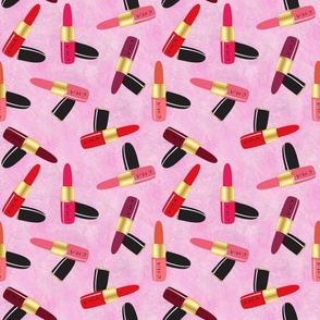 Lipsticks Reds and pinks