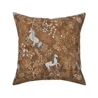 Unicorns in the Woods of Wonderment (neutrals)