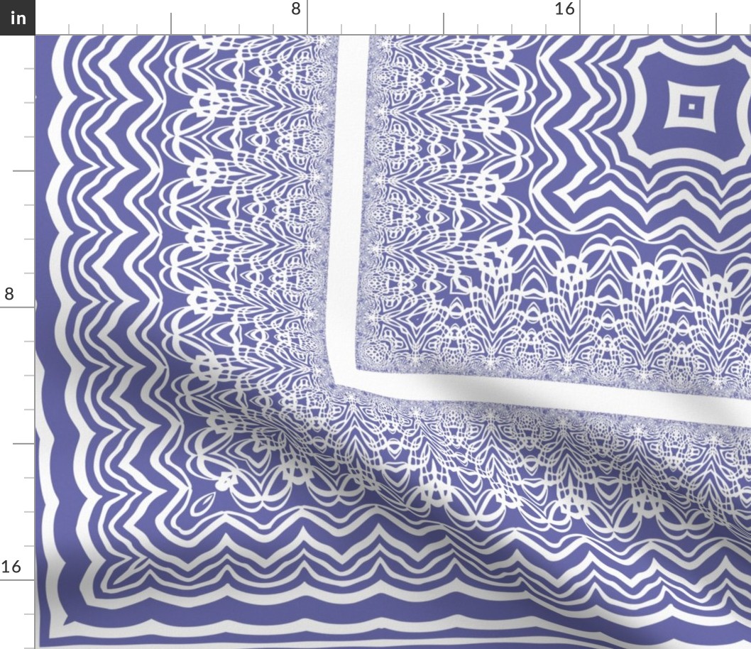 Very Peri Tablecloth 36 inches