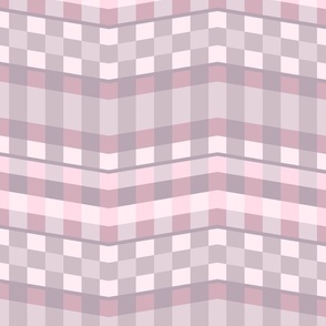 Chevron Pink 6 in