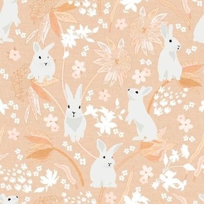 Easter Bunnies Coral_Iveta Abolina