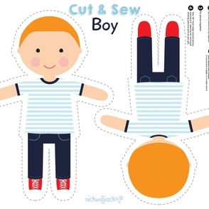 Cut and Sew Boy-Short Red Hair