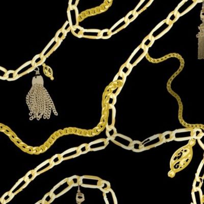 Baroque Golden Chains 
