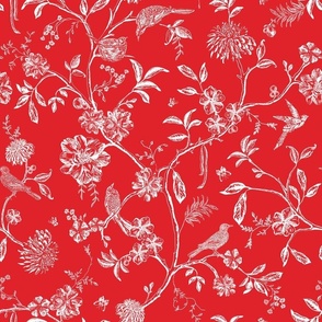red Toile