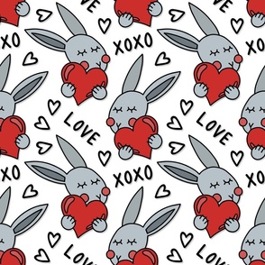 bunny (very) in love