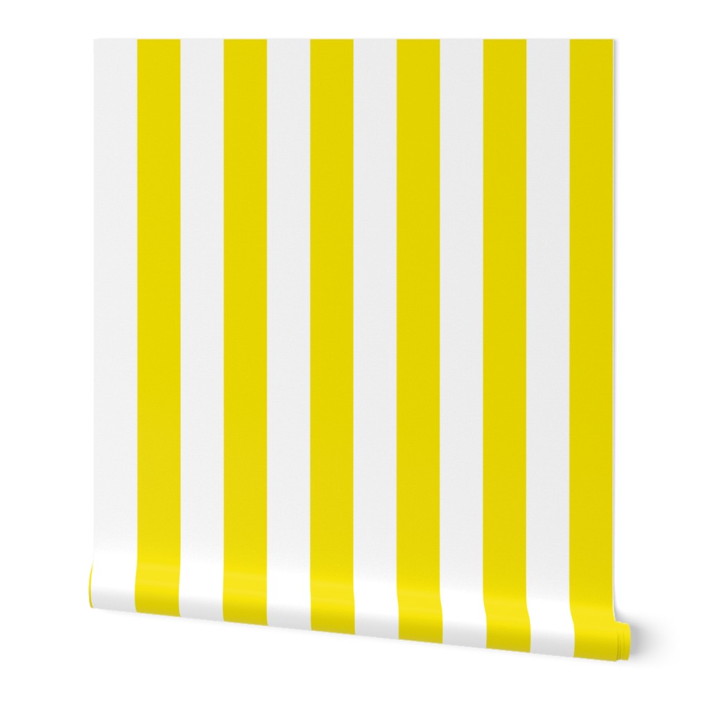 stripe yellow and white