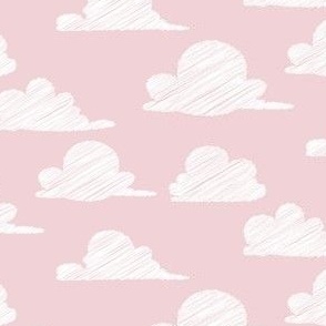 Small scale • Clouds  - pink background