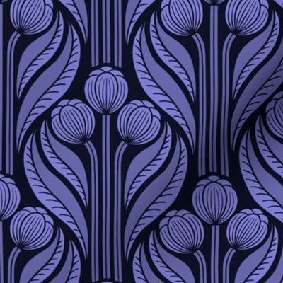 Fleur Elegant Floral | Regular Scale | Very Peri Purple