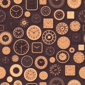 All kinds of clocks