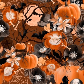 Spooky Halloween Pattern - BIG