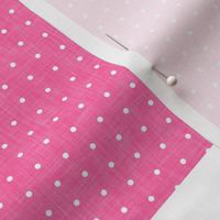 gymnastics patchwork - hot pink/grey - gymnast patchwork fabric - LAD22