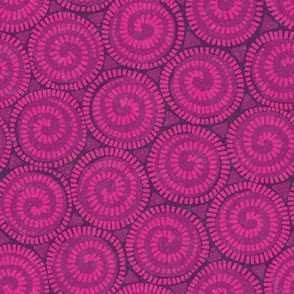 Pinwheel//Saturated Pink//Large Scale