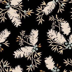 Pine Bundles - Black, Cream and Mint