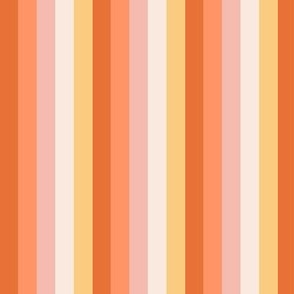 Color Stripe - Orange Creamcicle