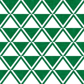 Bodhi geometric diamonds - Kelly green - LAD22