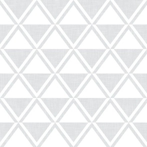 Bodhi geometric diamonds - light grey - LAD22