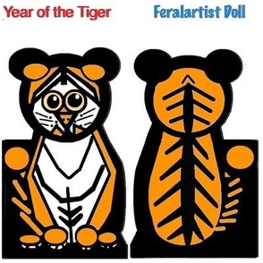 Year of the Tiger - Doll - Orange and Black