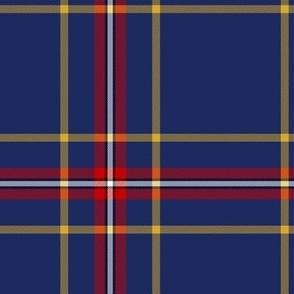 Wylie family tartan, 6" dark