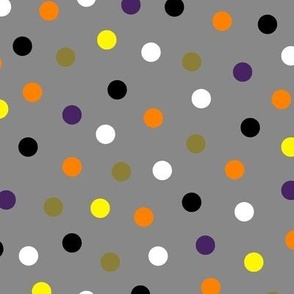 1260 small - Halloween Confetti on gray