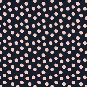 Cute pink polka dots from surfacepatterndesignsonline