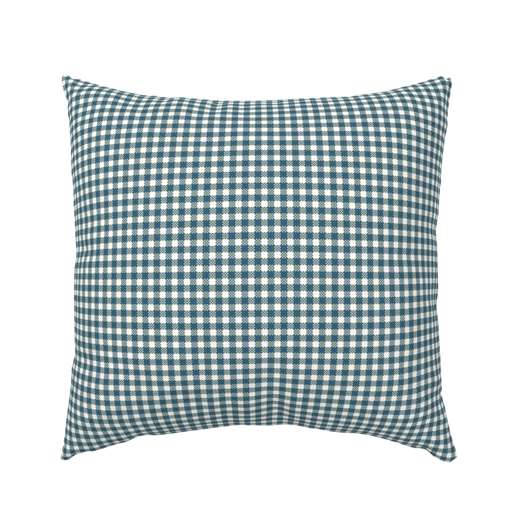 Gingham Dark Blue 