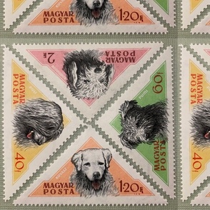 Hungarian Postage Pooches
