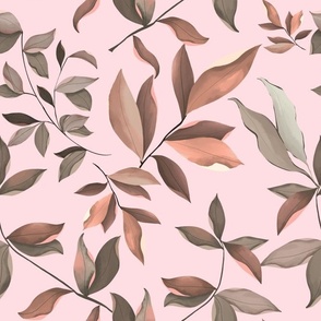 Leaves in the Pink