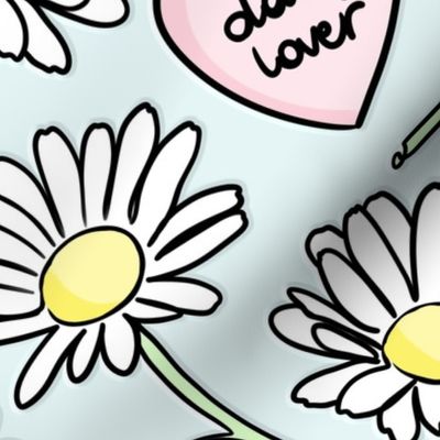 Modern daisy aesthetic with 90s vibes for daisy lovers