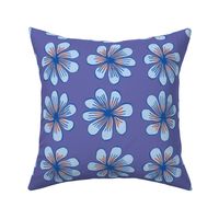 Purple scandi vibe flower boom 