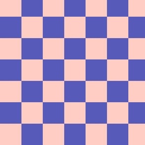 Checker box Cute two color pink and purple checkerboard 