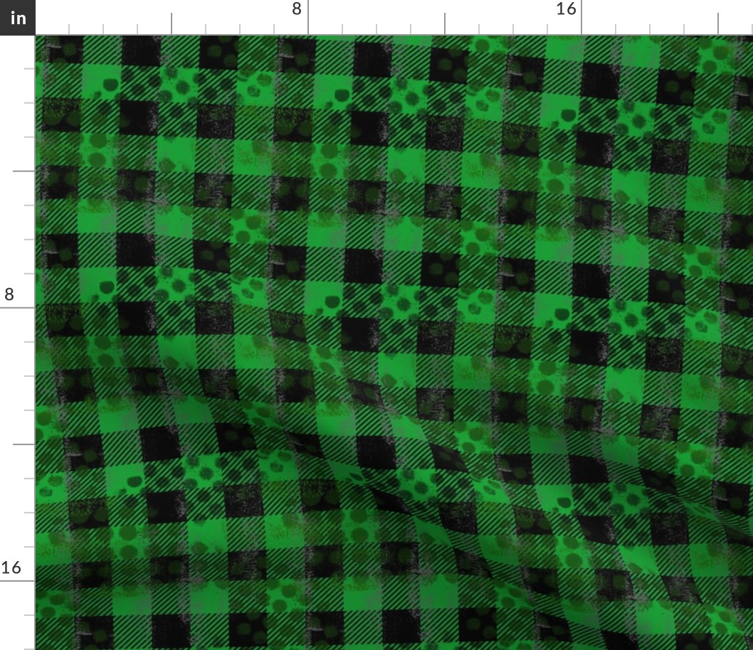 Buffalo Plaid Green medium