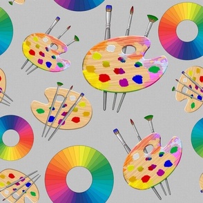 Artist Palette Color Wheel