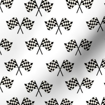 checkered flag fabric - racing fabric, race car fabric, winner fabric