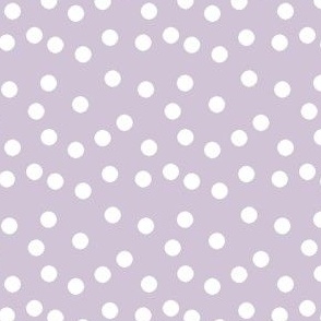 dots fabric - purple dots fabric, lavender dots fabric, pastel dots fabric, pastel purple dots
