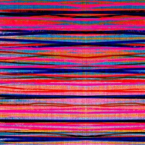 Serape Midnight Stripes 