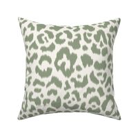 Kennebunkport Cream Ikat leopard 