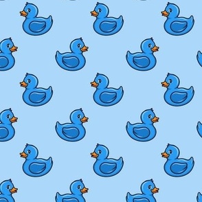 Rubber Duck Blue Small