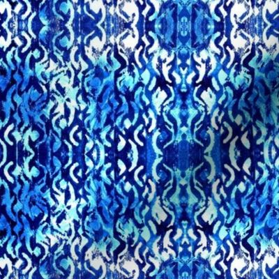 INDIGO  IKAT