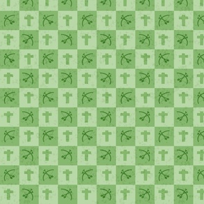 Robin Hood Checkerboard - Green
