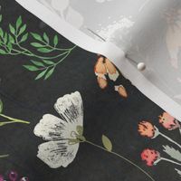 floral collage pattern tile