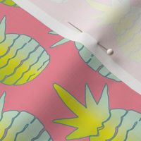 Pink Ombre Pineapple