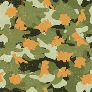Dino nuggets camouflage