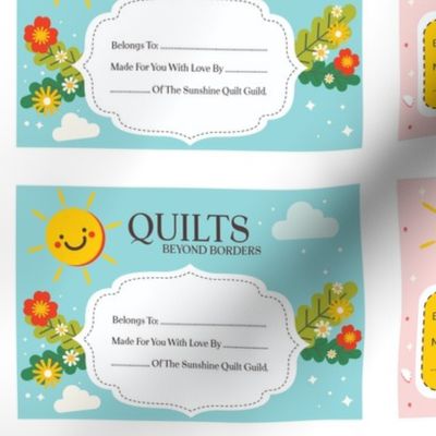 Quilts Beyond Borders labels