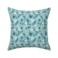 blue butterfly pattern light blue background smaller scale-02