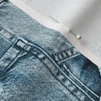 Jeans pockets patchwork