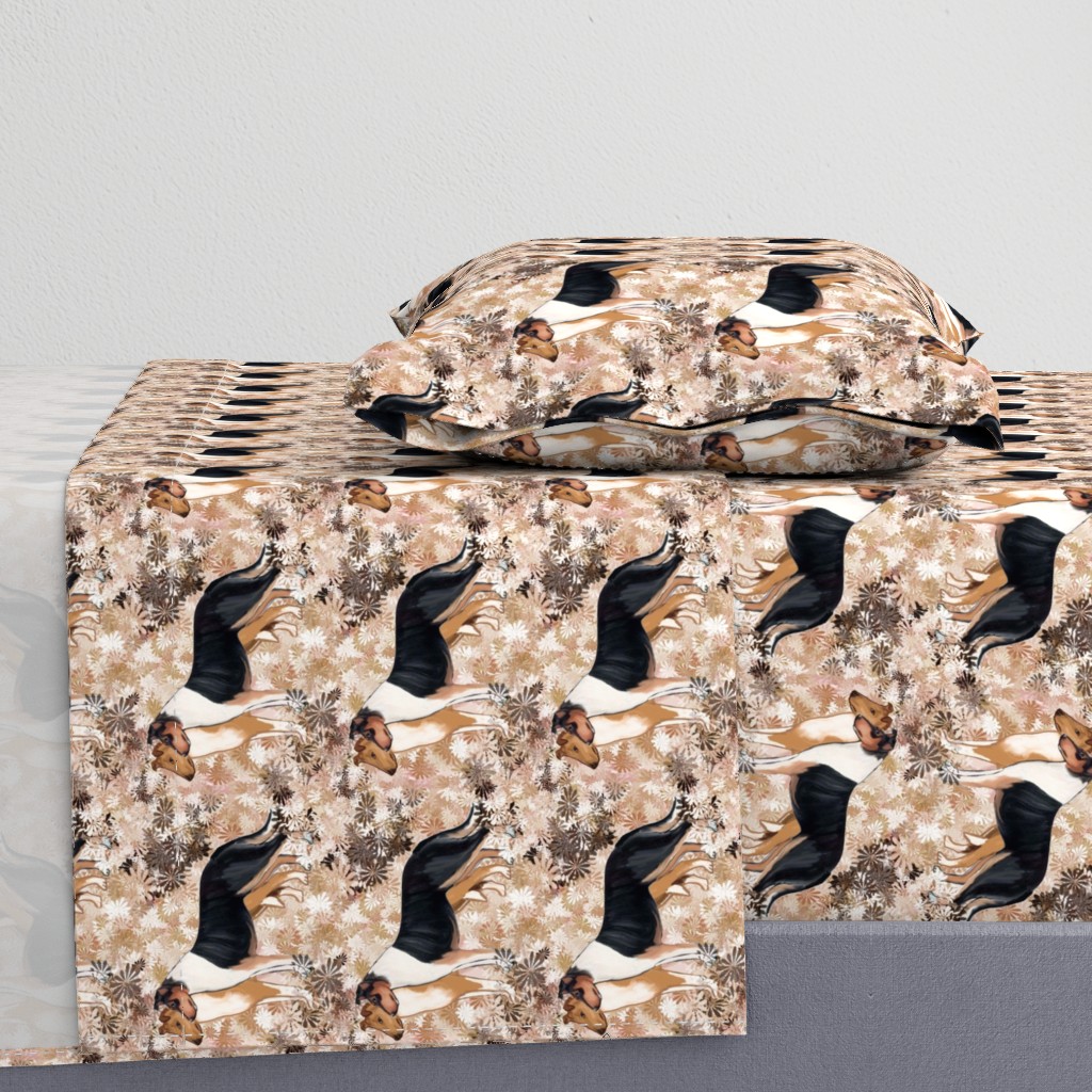 Smooth Collie Fabric